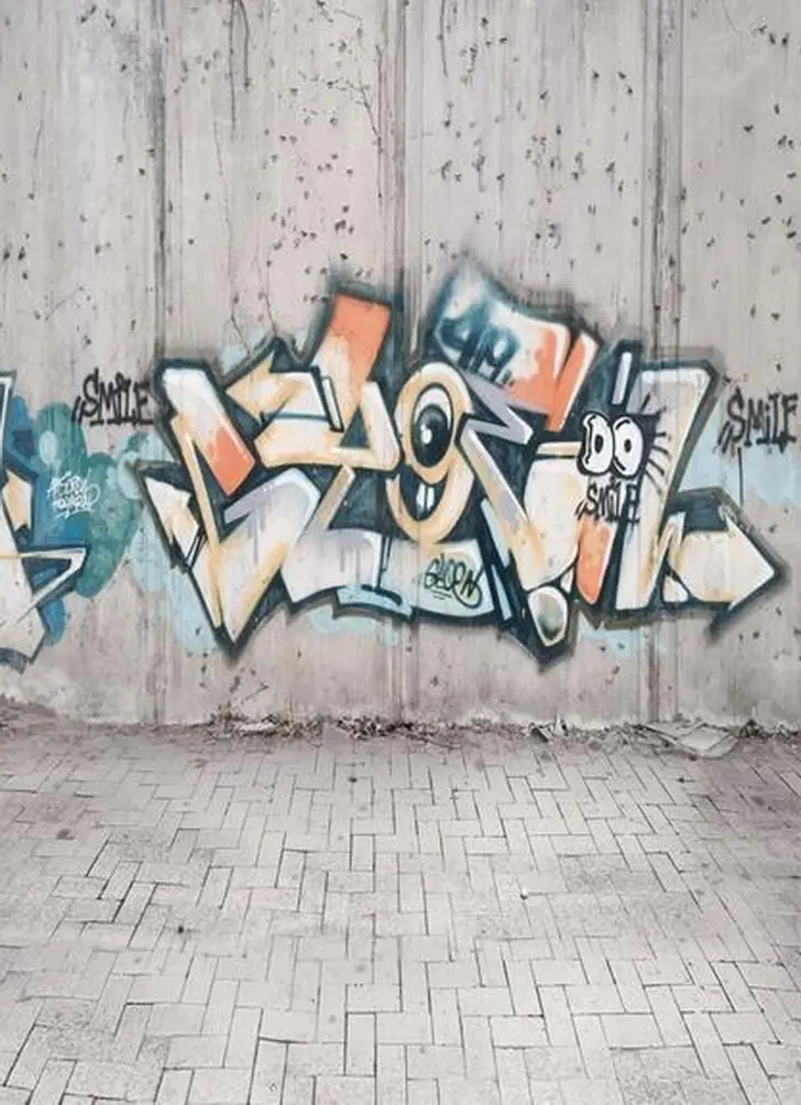 5x7ft Graffiti Wall Brick Floor Photography Backdrops Photo Props Studio Background
5x7ft Graffiti Wall Brick Floor Photography Backdrops Photo Props Studio Background