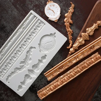 Pattern & Watch Silicone Mold Fondant Mould Cake Decorating Tools Chocolate Gumpaste Molds, Sugarcraft, Kitchen Gadgets
Pattern & Watch Silicone Mold Fondant Mould Cake Decorating Tools Chocolate Gumpaste Molds, Sugarcraft, Kitchen Gadgets