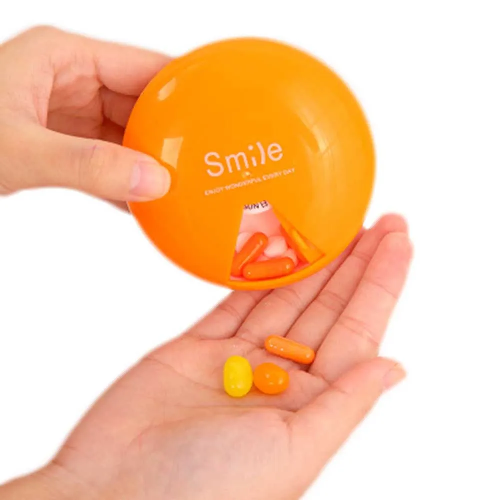 2018Portable 7 Slots Circular Rotating Pill Box Dispenser Segregated Kit Pill Holder Organizer Storage Kit For Camping Trip
2018Portable 7 Slots Circular Rotating Pill Box Dispenser Segregated Kit Pill Holder Organizer Storage Kit For Camping Trip