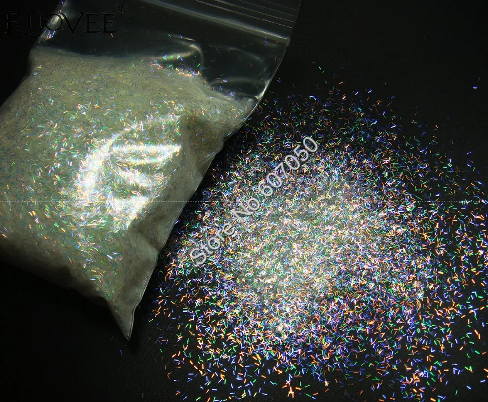 Iridescent White Glitter Short Strip Bar Shape with Colorful Purple Gold Green Light Tint for Nail Glitter Art Craft Decoration
Iridescent White Glitter Short Strip Bar Shape with Colorful Purple Gold Green Light Tint for Nail Glitter Art Craft Decoration