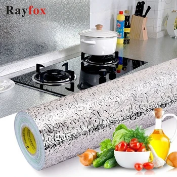 Oil Proof Kitchen Accessories Self Adhesive Aluminum Foil Kitchen Stickers Wallpapers Multipurpose For Kitchen Home Gadget Goods
Oil Proof Kitchen Accessories Self Adhesive Aluminum Foil Kitchen Stickers Wallpapers Multipurpose For Kitchen Home Gadget Goods