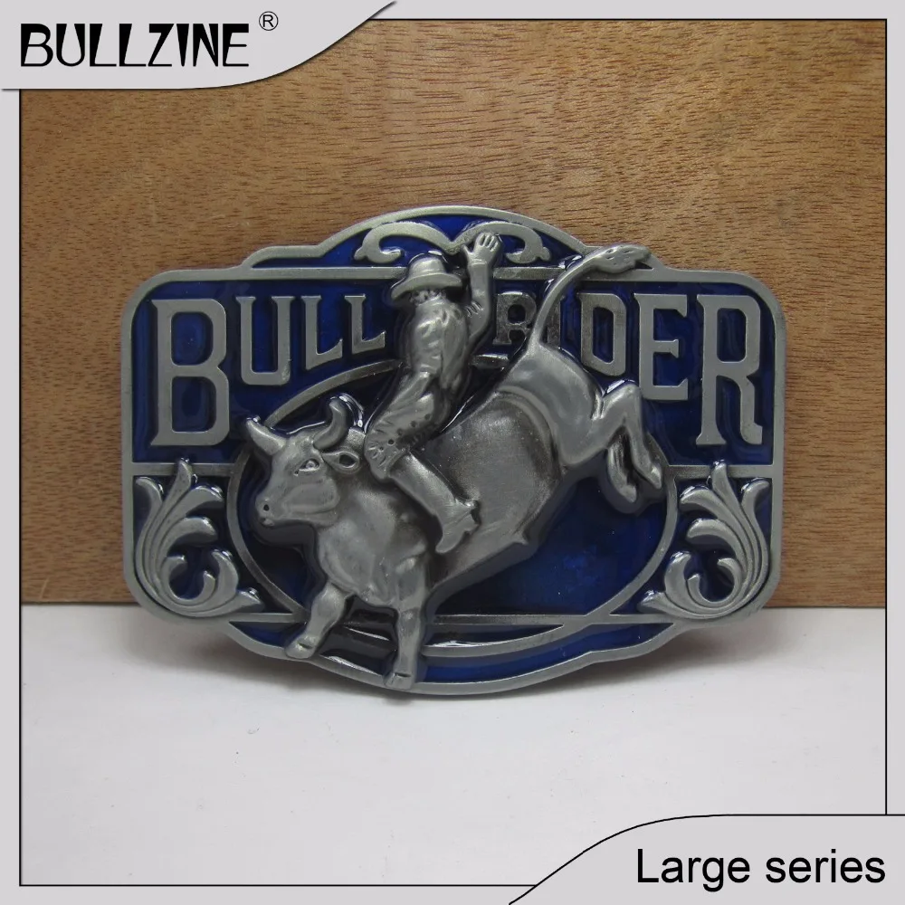 The Bullzine Rodeo belt buckle with pewter finish FP-02647 suitable for 4cm width belt
The Bullzine Rodeo belt buckle with pewter finish FP-02647 suitable for 4cm width belt