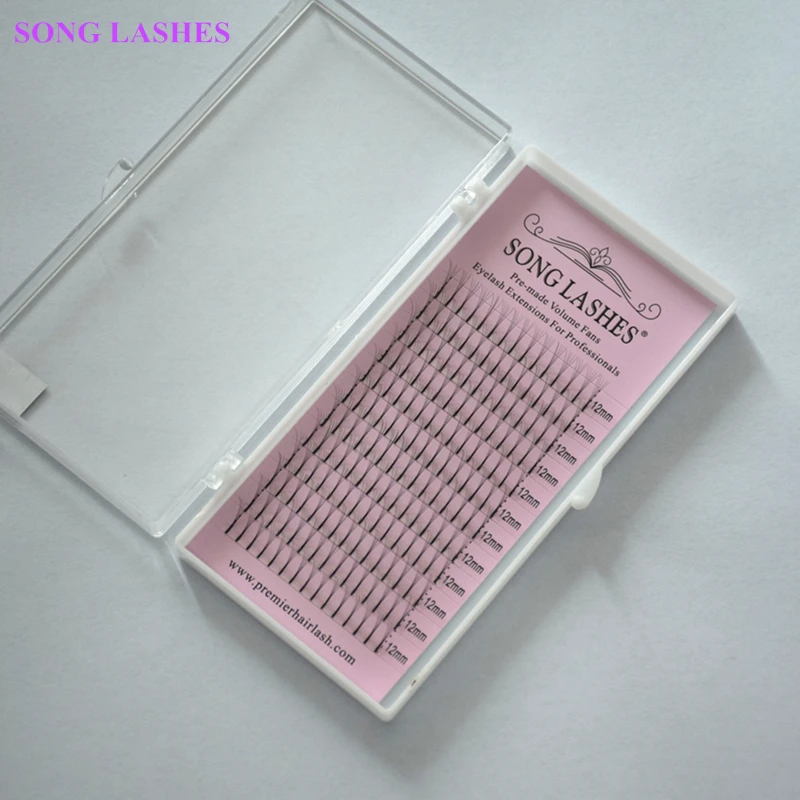 SONG LASHES 0.15mm thickness premade fan Prefanned 2DVolume Lashes Eyelash Extension premade fans long stem
SONG LASHES 0.15mm thickness premade fan Prefanned 2DVolume Lashes Eyelash Extension premade fans long stem