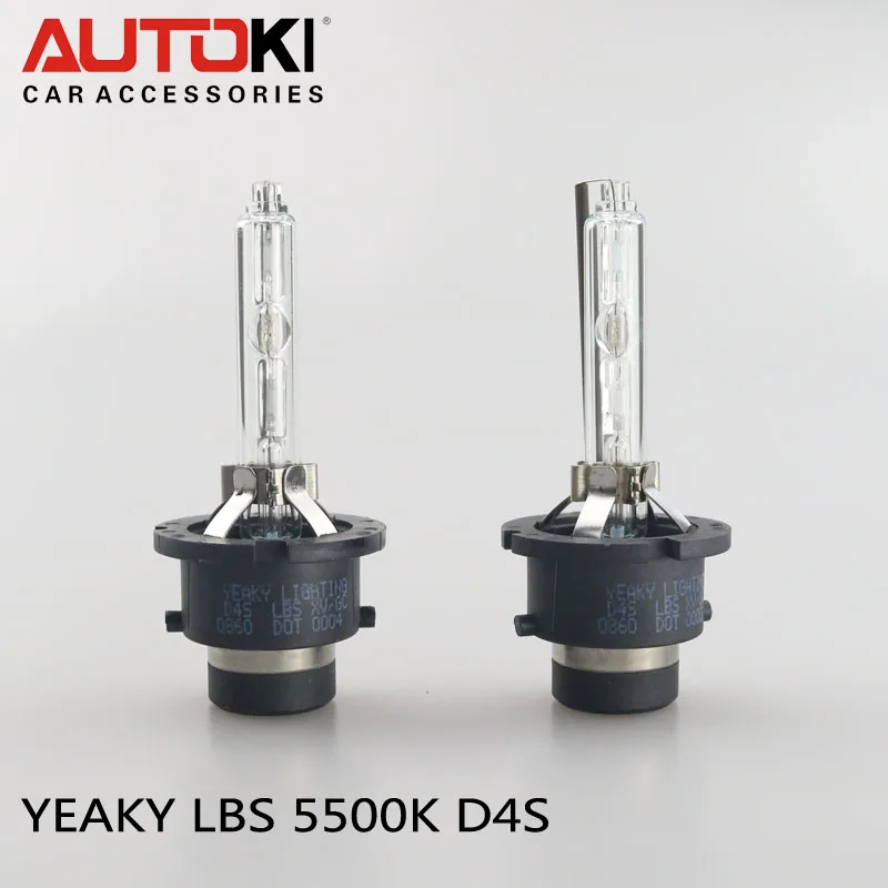 Бесплатная доставка автомобильные ксеноновые лампы yaky LBS серии D4S 35 Вт замена для