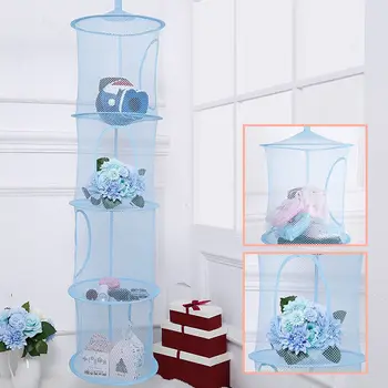 4 Shelfs Multi-function Hanging Storage Bag Toy Organizer bathroom kitchen Closet storage tools Mesh Hanging Bag
4 Shelfs Multi-function Hanging Storage Bag Toy Organizer bathroom kitchen Closet storage tools Mesh Hanging Bag