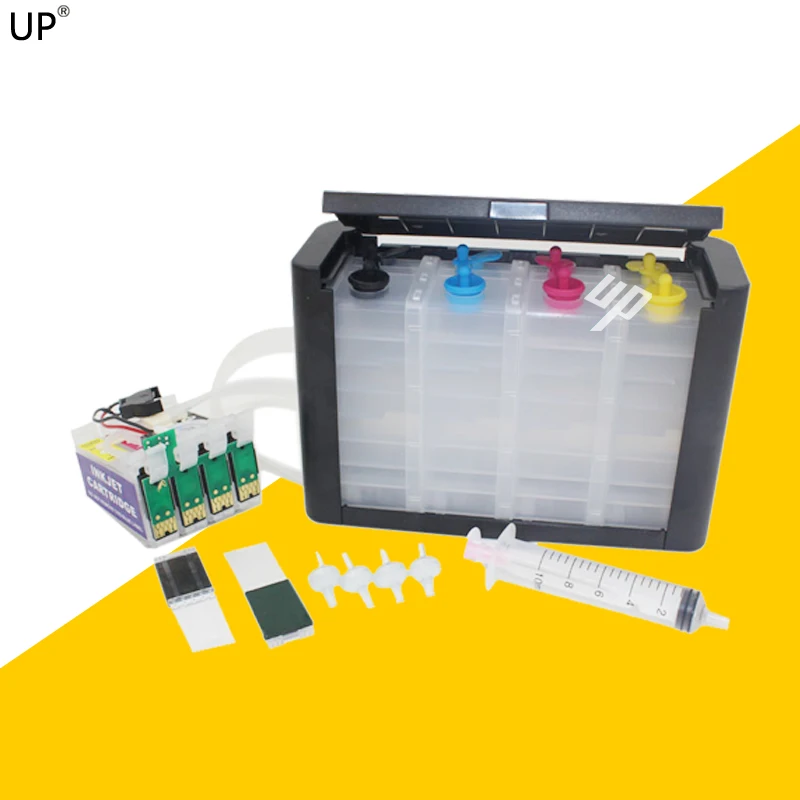 UP 1set T2521 Continuous Ink Supply CISS Compatible Epson WorkForce WF-3620 WF-3640 WF-7610 WF-7620 WF-7710 WF-7720 WF-7210
UP 1set T2521 Continuous Ink Supply CISS Compatible Epson WorkForce WF-3620 WF-3640 WF-7610 WF-7620 WF-7710 WF-7720 WF-7210