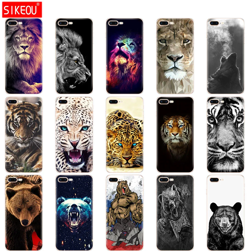 Silicone phone Case For IPhone 7 Case IPhone7 Case for apple IPhone 7 Plus Cases For IPhone 7plus wolf tiger lion Leopard bear
Silicone phone Case For IPhone 7 Case IPhone7 Case for apple IPhone 7 Plus Cases For IPhone 7plus wolf tiger lion Leopard bear
