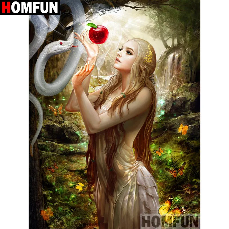 HOMFUN Full Square/Round Drill 5D DIY Diamond Painting "Beauty snake" 3D Diamond Embroidery Cross Stitch Home Decor A19164
HOMFUN Full Square/Round Drill 5D DIY Diamond Painting "Beauty snake" 3D Diamond Embroidery Cross Stitch Home Decor A19164