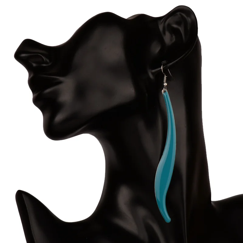 10.5cm Super Long Earrings For Women Earring Hanging Bohemian 6 Color Enamel Silver Tone Drop Earings Summer Fashion Nikel Free
10.5cm Super Long Earrings For Women Earring Hanging Bohemian 6 Color Enamel Silver Tone Drop Earings Summer Fashion Nikel Free