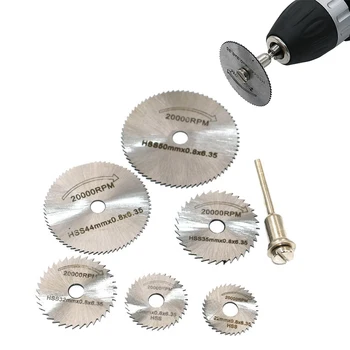 6pcs/set Mini HSS Circular Saw Blade Rotary Tool For Dremel Metal Cutter Power Tool Set Wood Cutting Discs Drill Mandrel Cutoff
6pcs/set Mini HSS Circular Saw Blade Rotary Tool For Dremel Metal Cutter Power Tool Set Wood Cutting Discs Drill Mandrel Cutoff