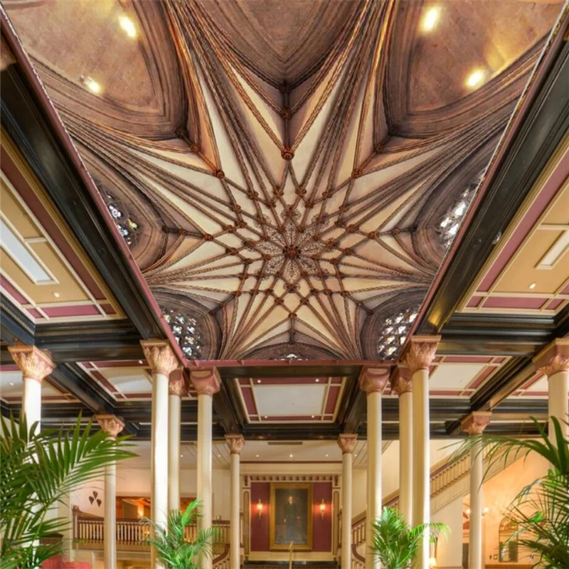 beibehang Wallpaper custom wallpaper mural European wood embossed pattern ceiling background wall decorative painting
beibehang Wallpaper custom wallpaper mural European wood embossed pattern ceiling background wall decorative painting