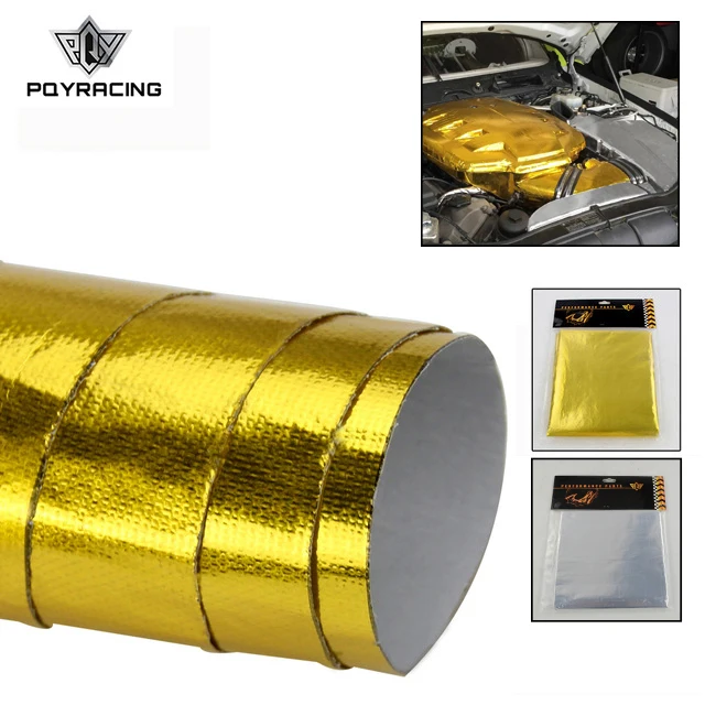 PQY - SELF ADHESIVE REFLECT-A-GOLD HEAT WRAP BARRIER High Quality 39in.x 47in.Piece For VW PASSAT AUDI A4 B6 With PQY Card 1614
PQY - SELF ADHESIVE REFLECT-A-GOLD HEAT WRAP BARRIER High Quality 39in.x 47in.Piece For VW PASSAT AUDI A4 B6 With PQY Card 1614