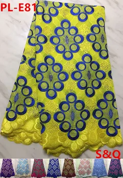 5yards swiss voile lace in switzerland with stone high quality cotton lace latest african laces 2019 guipure lace fabric PL-E81
5yards swiss voile lace in switzerland with stone high quality cotton lace latest african laces 2019 guipure lace fabric PL-E81