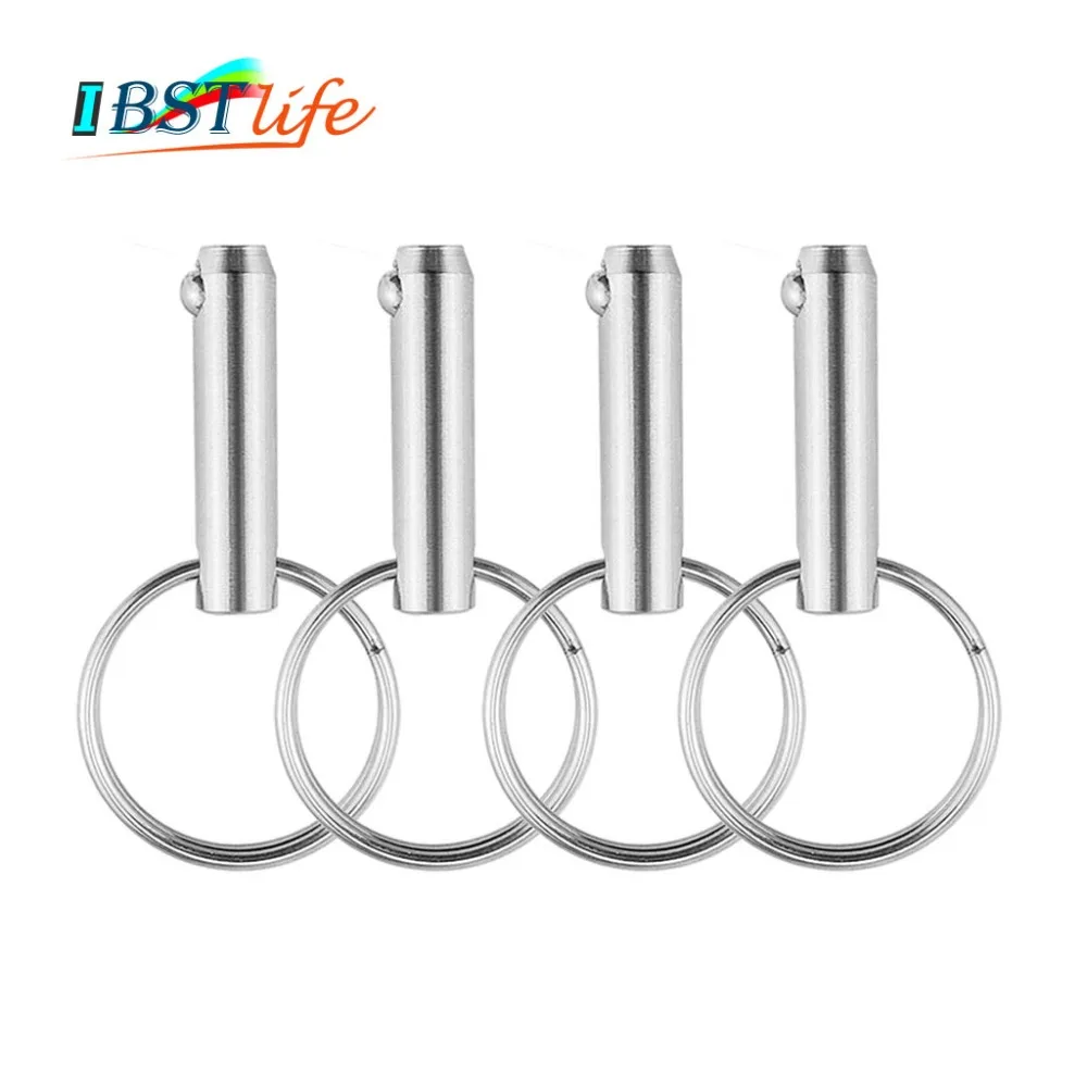 4PCS Marine Grade 8mm Quick Release Ball Pin for Boat Bimini Top Deck Hinge Marine Stainless Steel 316 Boat
4PCS Marine Grade 8mm Quick Release Ball Pin for Boat Bimini Top Deck Hinge Marine Stainless Steel 316 Boat