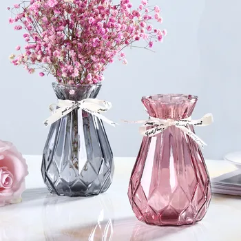 Beautiful glass vase decorative glass material bottle Artificial Diamond flower jar garden balcony living room flower cabinet
Beautiful glass vase decorative glass material bottle Artificial Diamond flower jar garden balcony living room flower cabinet