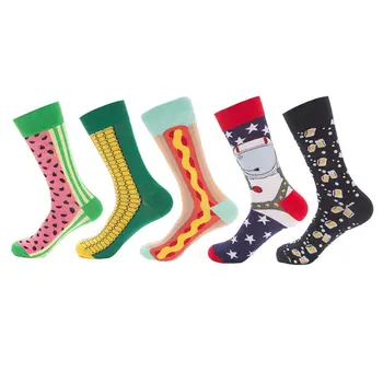 5 pairs/lot mens happy socks colourful art socks high quality cotton funny sock men casual couple's sock
5 pairs/lot mens happy socks colourful art socks high quality cotton funny sock men casual couple's sock