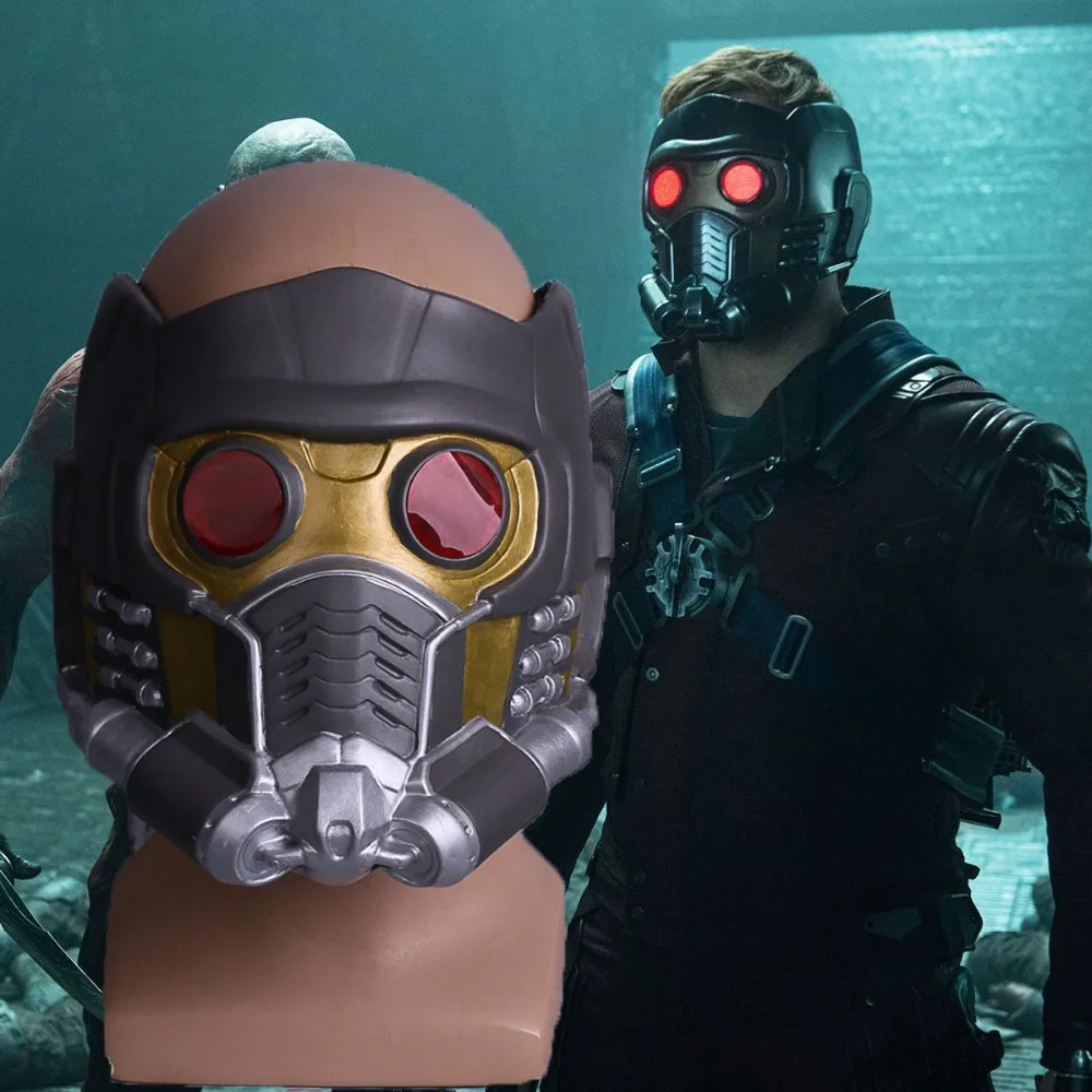 2017 Guardians of the Galaxy Vol 2 Helmet Mask Star-Lord Cosplay Mask Latex Halloween Party Prop
2017 Guardians of the Galaxy Vol 2 Helmet Mask Star-Lord Cosplay Mask Latex Halloween Party Prop