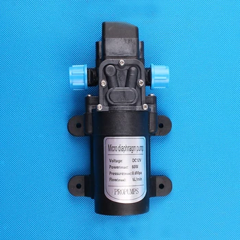 DC24V Self Priming 60W 8Bar Diaphragm Water Pump High Pressure Electric Sprayer 5L/M Max
DC24V Self Priming 60W 8Bar Diaphragm Water Pump High Pressure Electric Sprayer 5L/M Max