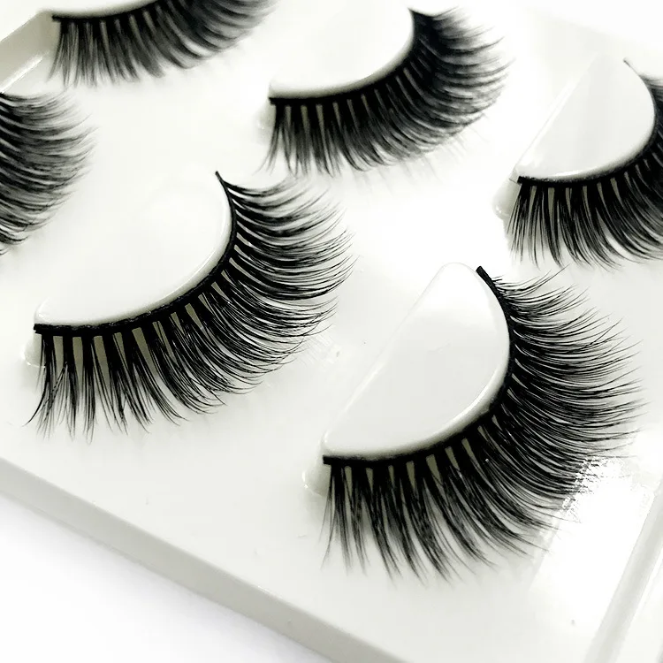 3D handmand False eyelashes natural long Three-dimensional Fake eyelash thick curl Fashion Black eye lash 1 set = 3 pairs lashes
3D handmand False eyelashes natural long Three-dimensional Fake eyelash thick curl Fashion Black eye lash 1 set = 3 pairs lashes