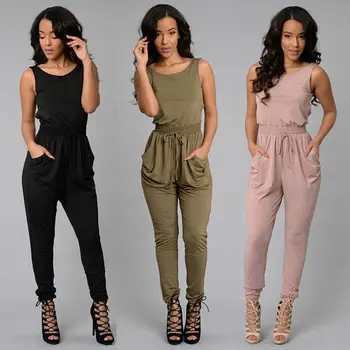 Bodysuit Women Polyester Limited Catsuit Real Body Feminino Vadim Women Free Shipping 2020 Jumpsuit Sleeveless Waist Trousers
Bodysuit Women Polyester Limited Catsuit Real Body Feminino Vadim Women Free Shipping 2020 Jumpsuit Sleeveless Waist Trousers