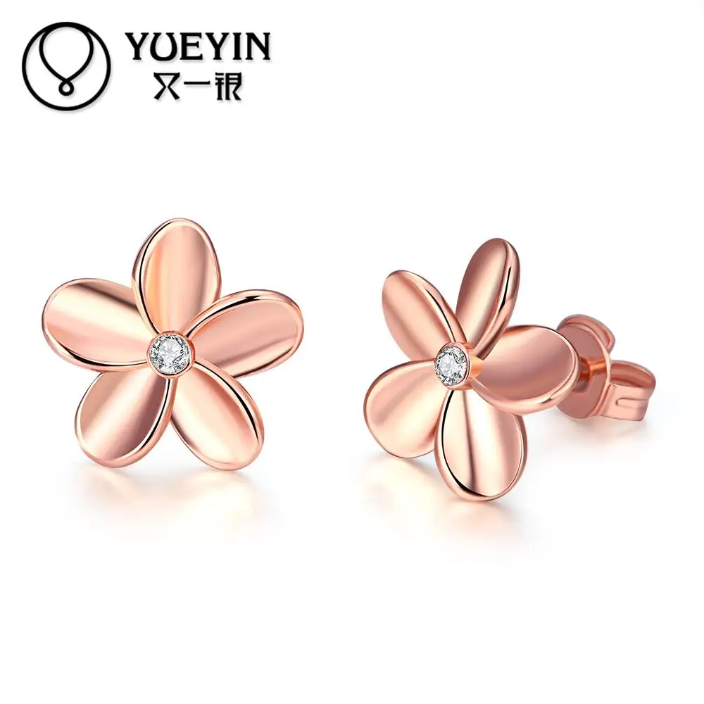 Classic simple elegant crystal beads brincos rose gold color fashion brand jewelry stud earrings jewellery for women
Classic simple elegant crystal beads brincos rose gold color fashion brand jewelry stud earrings jewellery for women