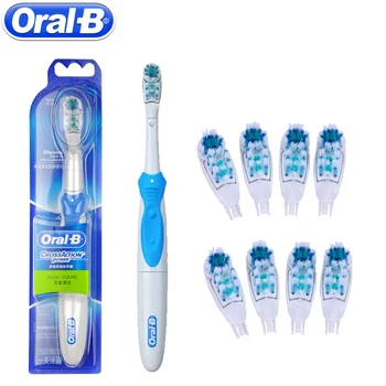 Oral B Cross Action Electric Toothbrush Teeth Whitening Tooth Brush Electric Brush Non-Rechargeable Battery Powered
Oral B Cross Action Electric Toothbrush Teeth Whitening Tooth Brush Electric Brush Non-Rechargeable Battery Powered