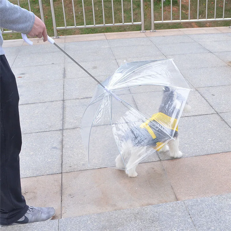 Pet Umbrella Cute Waterproof Transparent Dog Puppy Pet Umbrella For Outdoor Rain Travel Hiking Keep Pet Dry in Rain Snow Umbrela
Pet Umbrella Cute Waterproof Transparent Dog Puppy Pet Umbrella For Outdoor Rain Travel Hiking Keep Pet Dry in Rain Snow Umbrela