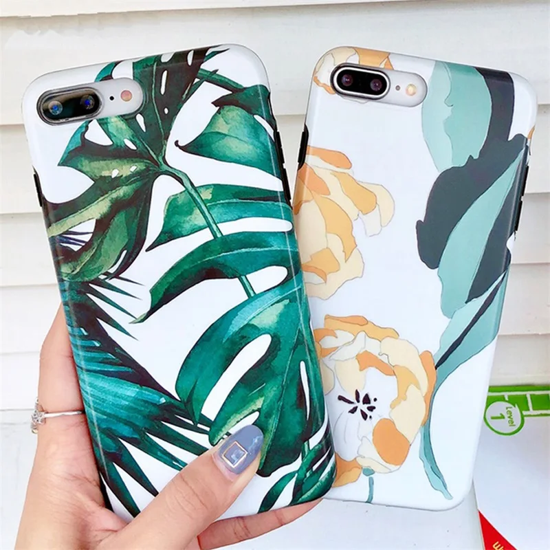 IRONGEER Monstera Flower Tropical Green Leaves phone case for iphone 7 8 Plus XS MAX XR X XS 6 6S Plus TPU Silicone Soft coque
IRONGEER Monstera Flower Tropical Green Leaves phone case for iphone 7 8 Plus XS MAX XR X XS 6 6S Plus TPU Silicone Soft coque