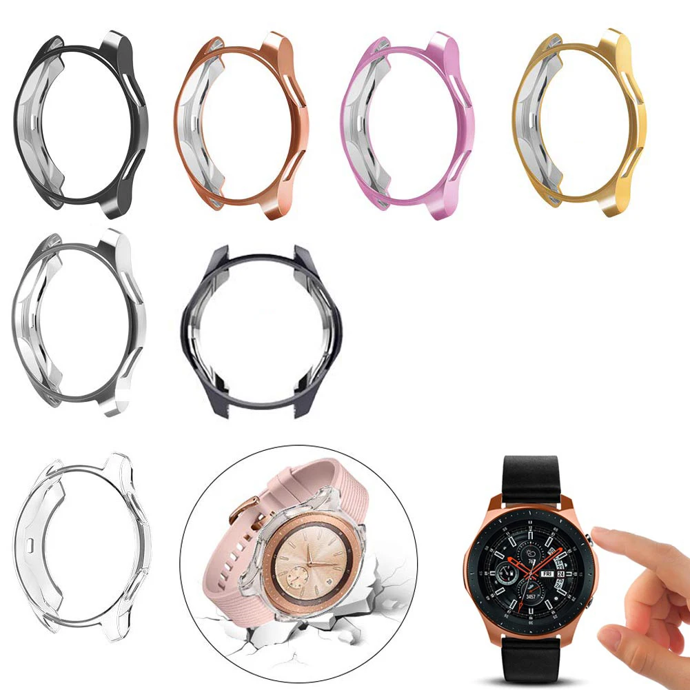 New Soft Silicone Protector Case for Samsung Galaxy Watch 46mm Colorful Replacement Protective Case Cover Frame for galaxy watch
New Soft Silicone Protector Case for Samsung Galaxy Watch 46mm Colorful Replacement Protective Case Cover Frame for galaxy watch