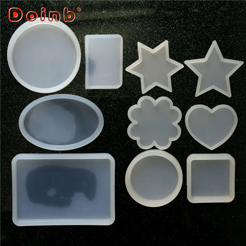 10pc/Set Transparent Resin Accessories UV Mold Wedding Cake Decoration Fondant Mold Star Square Round Silicone Mold Smooth
10pc/Set Transparent Resin Accessories UV Mold Wedding Cake Decoration Fondant Mold Star Square Round Silicone Mold Smooth