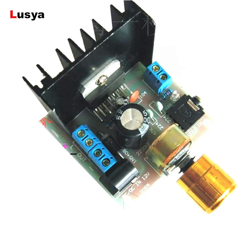 TDA7266 Digital Amplifier Audio Board 2*7W Dual Channel for For 4-8ohm Audio amplifiers Speaker DC 12V T0311
TDA7266 Digital Amplifier Audio Board 2*7W Dual Channel for For 4-8ohm Audio amplifiers Speaker DC 12V T0311