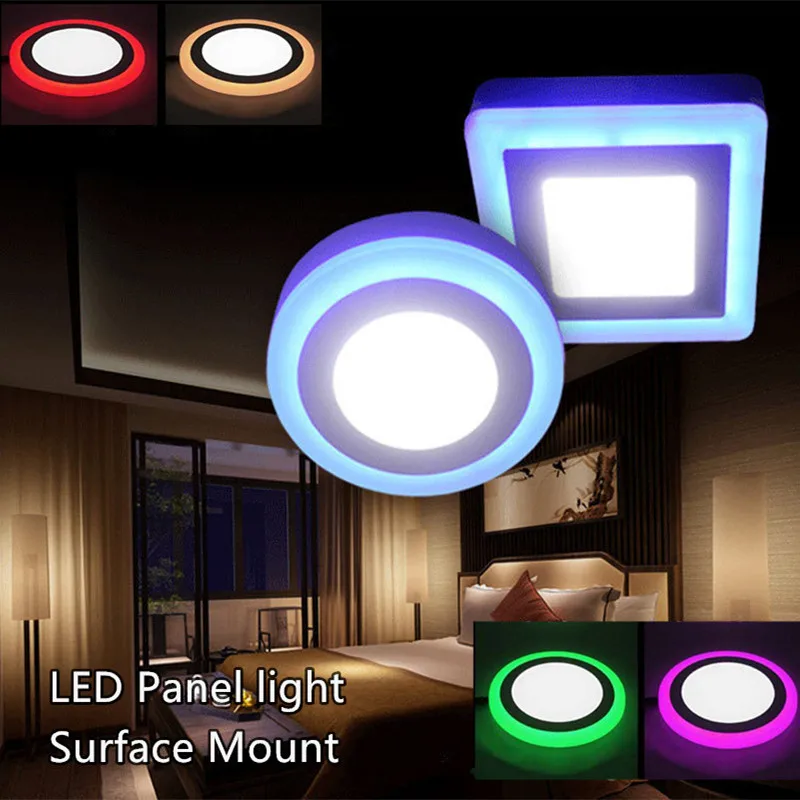 LED Panel light not cutting 6W 9W 16W 24W 3Model LED Panel Light Double Color LED Ceiling surface mounted panel light
LED Panel light not cutting 6W 9W 16W 24W 3Model LED Panel Light Double Color LED Ceiling surface mounted panel light