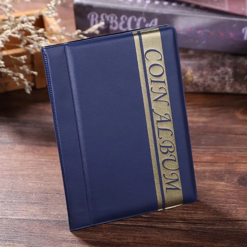 Retro 120 Pockets Coins Holders Album Book Collecting Money Organizer Storage Bags Money Pockets Album Coin Storage Book
Retro 120 Pockets Coins Holders Album Book Collecting Money Organizer Storage Bags Money Pockets Album Coin Storage Book