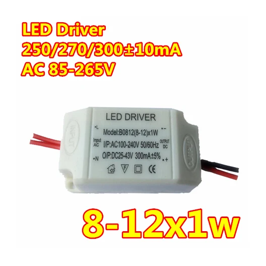 AC85-265V 110V 220V (8-12)x 1W светодиодный Driver 8W 9W 10W 11w 12W источник питания, трансформаторы для освещения светодиодный Strip Downlight, огнеупорные
AC85-265V 110V 220V (8-12)x 1W светодиодный Driver 8W 9W 10W 11w 12W источник питания, трансформаторы для освещения светодиодный Strip Downlight, огнеупорные