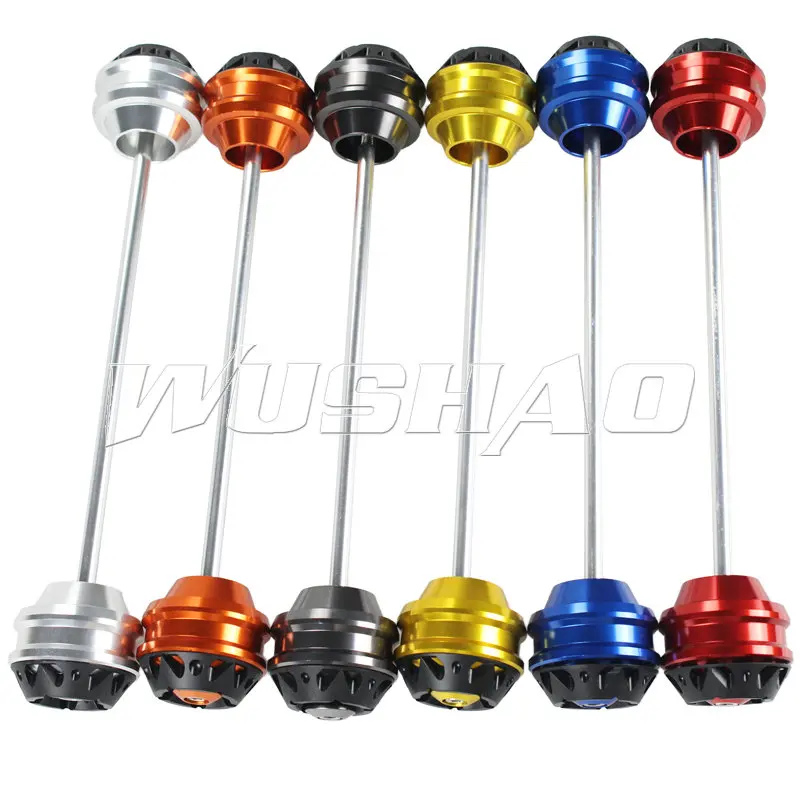 CNC Aluminum Motorcycle Rear & Front Wheel Axle Fork Sliders Crash Protector For Yamaha YZF R3 R25 Accessaries 6 Colors
CNC Aluminum Motorcycle Rear & Front Wheel Axle Fork Sliders Crash Protector For Yamaha YZF R3 R25 Accessaries 6 Colors