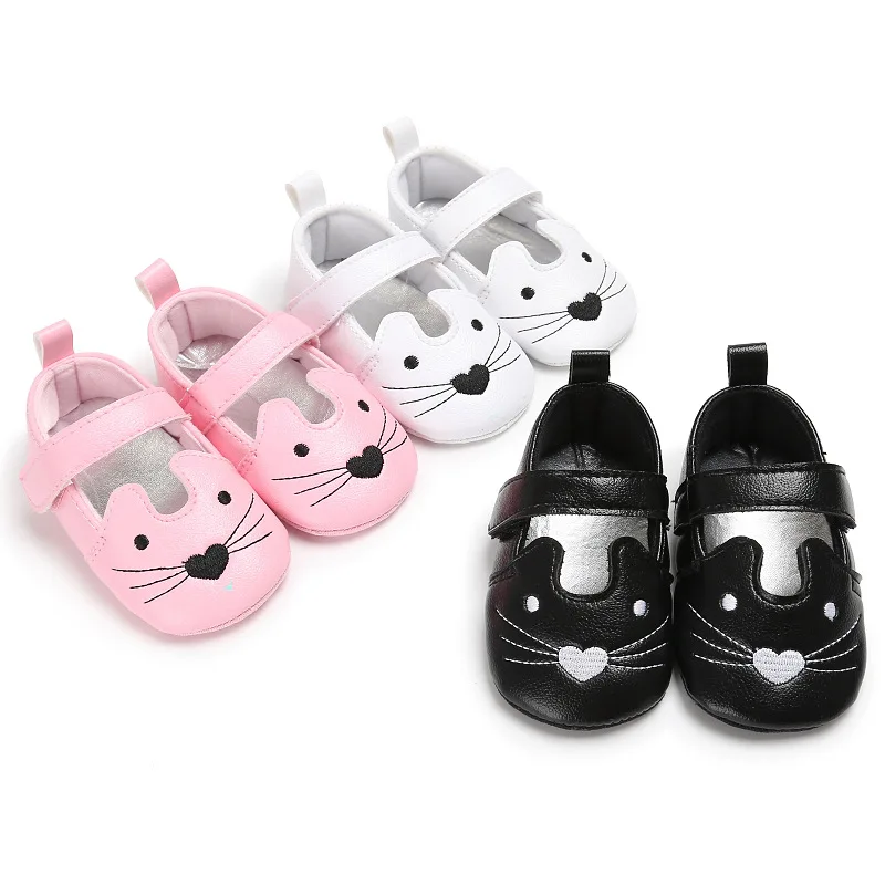 Cartoon Cat Cute Baby Girls Mary Jane Shoes First Walkers Pu Leather Soft Sole Shoes Baby Toldder Prewalkers Shoes @
Cartoon Cat Cute Baby Girls Mary Jane Shoes First Walkers Pu Leather Soft Sole Shoes Baby Toldder Prewalkers Shoes @