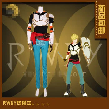 RWBY Jaune Arc Season 4 Uniform Cosplay Costume top+pants+belt+purse+dhoti+sleeves+gloves+handguard+elbow pad+cuirass+desolation
RWBY Jaune Arc Season 4 Uniform Cosplay Costume top+pants+belt+purse+dhoti+sleeves+gloves+handguard+elbow pad+cuirass+desolation