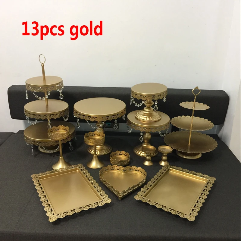 gold wedding cake stand set cupcake stand barware decorating cooking cake tools 13 pieces covered cake stands
gold wedding cake stand set cupcake stand barware decorating cooking cake tools 13 pieces covered cake stands