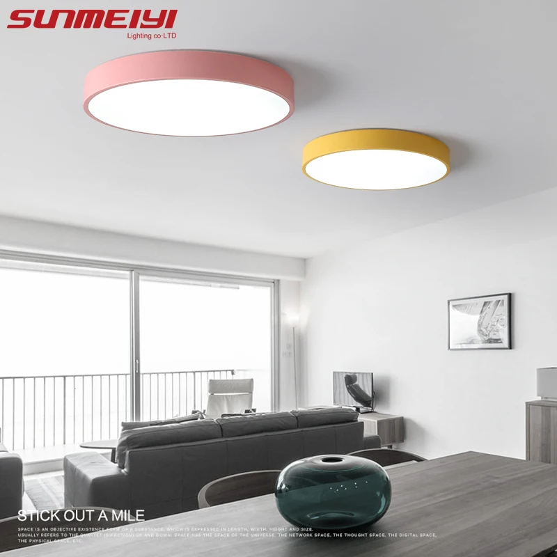 Nordic Round LED Acrylic Ceiling Lights creative Macarons luminaria led teto living room kids room aisle Home Decoration
Nordic Round LED Acrylic Ceiling Lights creative Macarons luminaria led teto living room kids room aisle Home Decoration