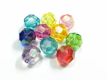 (Choose Size First) 12mm/20mm Transparent Mixed With AB Effect Big Faceted Beads
(Choose Size First) 12mm/20mm Transparent Mixed With AB Effect Big Faceted Beads