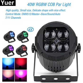 4Pcs/Lot LED RGBW Par Stage Lighting Effect 40W Disco Light DMX512 For Wedding Concert Parties DJ Club Party Bar Fairy lights
4Pcs/Lot LED RGBW Par Stage Lighting Effect 40W Disco Light DMX512 For Wedding Concert Parties DJ Club Party Bar Fairy lights