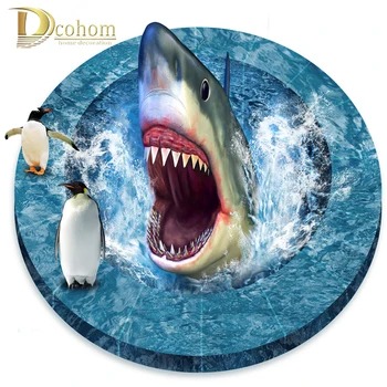 3D Wall Sticker Bathroom Decorative Vinyl Floor Sticker Shark From A Hole Penguins Wall Decals Art Poster
3D Wall Sticker Bathroom Decorative Vinyl Floor Sticker Shark From A Hole Penguins Wall Decals Art Poster