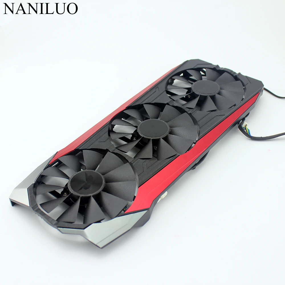 

New 87MM T129215SU DC 12V 0.50AMP 4Pin 4 Wire Cooling Fan For ASUS GTX980Ti R9 390X R9 390 Graphics Card Fans