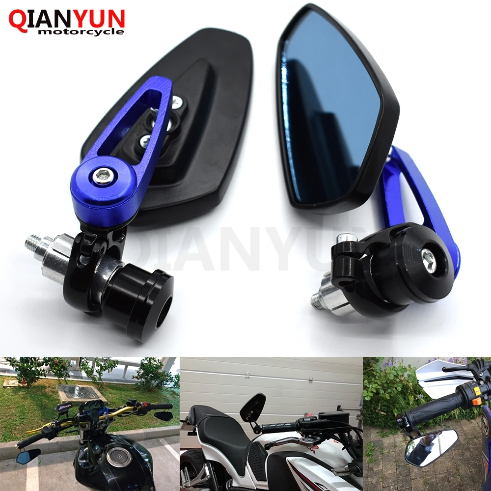 Universal 7/8"" 22mm handle bar motorcycle bar end mirror Motorcycle Mirror FOR DUCATI Monster400/600/900/1100 M400 M900
Universal 7/8"" 22mm handle bar motorcycle bar end mirror Motorcycle Mirror FOR DUCATI Monster400/600/900/1100 M400 M900