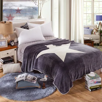 Five-pointed Star Blanket Spring Autumn Quilt for Children Adults Flannel Covers Single/Double Layer Coral Fleece BLANKET 
Five-pointed Star Blanket Spring Autumn Quilt for Children Adults Flannel Covers Single/Double Layer Coral Fleece BLANKET