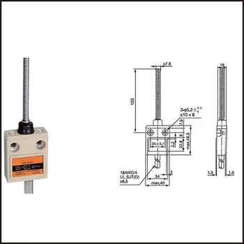 Switch travel limit switch 15A Electrical Safety Key Interlock switch Compact Prewired switch CZ-3167
Switch travel limit switch 15A Electrical Safety Key Interlock switch Compact Prewired switch CZ-3167