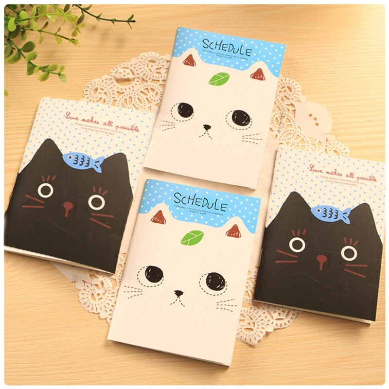 Cartoon Cat Notebook Sweet Hard Cover Paperback Book Diary Notepad Sketchbook-PC Friend
Cartoon Cat Notebook Sweet Hard Cover Paperback Book Diary Notepad Sketchbook-PC Friend