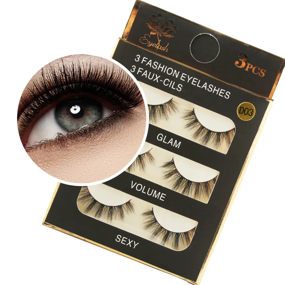 1 Box Luxury 3D False Lashes Fluffy Strip Eyelashes Long Natural Party false lashes natural maquiagem mink lashes #05
1 Box Luxury 3D False Lashes Fluffy Strip Eyelashes Long Natural Party false lashes natural maquiagem mink lashes #05