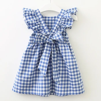 Girls Dresses 2020 Children High Waist Dress Girl Plaid Sleeveless kids dresses for girl Sweet Bow Dress clothes
Girls Dresses 2020 Children High Waist Dress Girl Plaid Sleeveless kids dresses for girl Sweet Bow Dress clothes