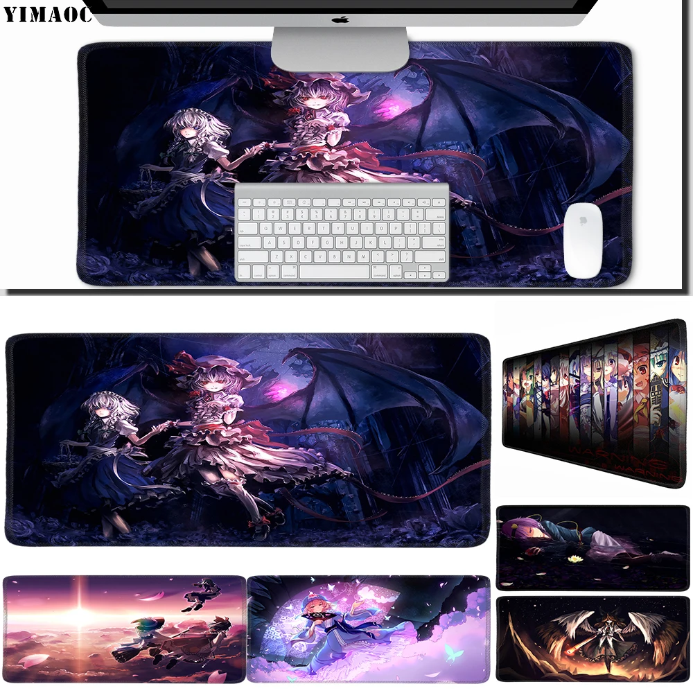 YIMAOC 30*70 cm Large Mouse Pad Gamer Mousepad Rubber Gaming Desk Mat with Locking Edge Touhou
YIMAOC 30*70 cm Large Mouse Pad Gamer Mousepad Rubber Gaming Desk Mat with Locking Edge Touhou